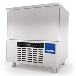 Abatidor de temperatura 5 GN 1/1 y capacidad de 18/10 kg - Liquidación