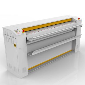 Calandra de planchado eléctrica 50 kg/h ancho útil 1,80 m