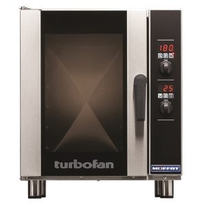 Horno de convección eléctrico digital modelo E33D5 Turbofan 5 bandejas GN 1/1 potencia 6,00 kW 220/50/1