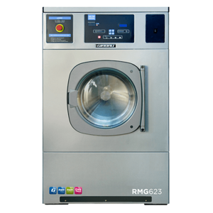 Lavadora industrial de 23 kg con calefaccionamiento eléctrico, 25 programas y 200G de extracción - Imagen 1