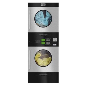 Secadora industrial doble a gas de 16+16 kg - Liquidación - Imagen 1