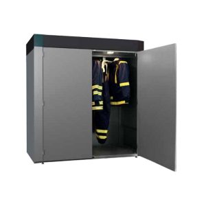 Gabinete de secado industrial para uniformes y equipos